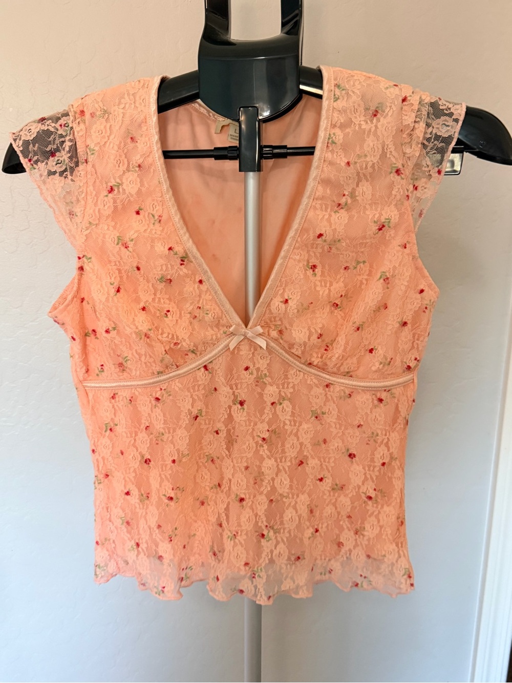 Thirty thirty Light Peach Knit Top